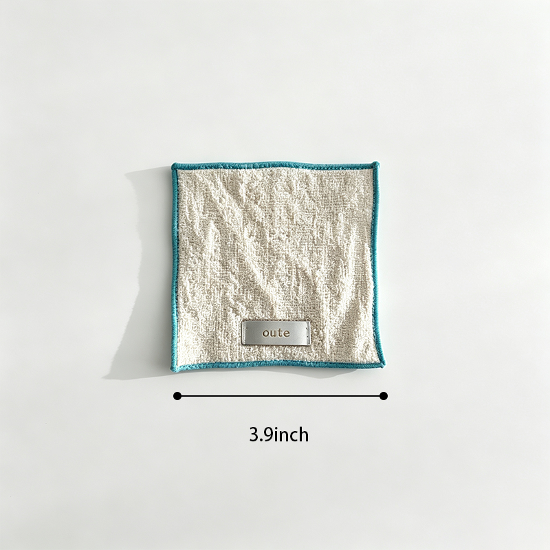 CouldNook Towel-Look Drink Coaster - Warm Table Accent