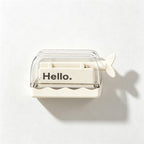 CouldNook Whale Toothpaste Dispenser - Hanging Press Lever Design