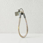CouldNook Double Strand Rhinestone Phone Wrist Strap - Metal Tether