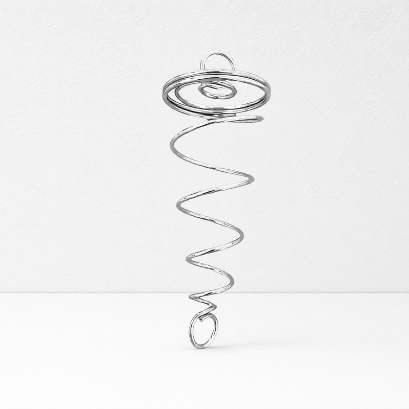 CouldNook Spiral Suncatcher Ornament Accessory - Silver and Gold Options