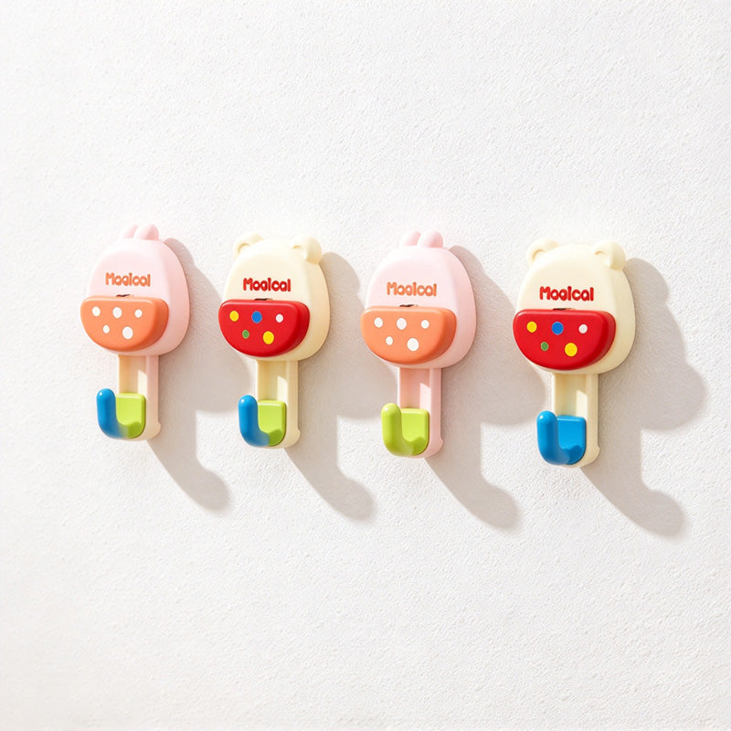 CouldNook Suction Cup Hook - Rounded Animal Outline and Dotted Front