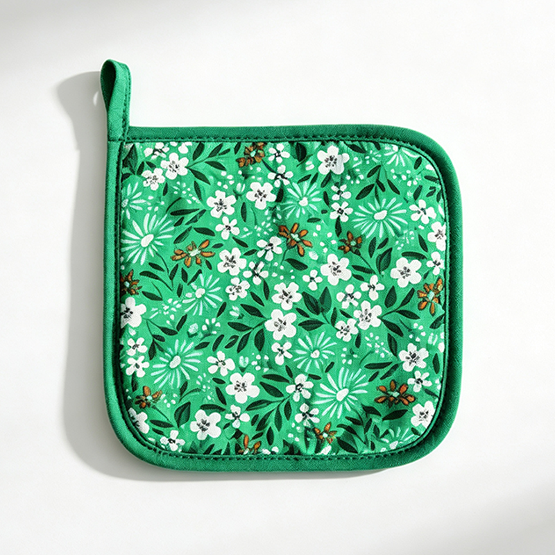 CloudNook Floral Oven Mitt‑Kitchen Heat Resistant Accessory