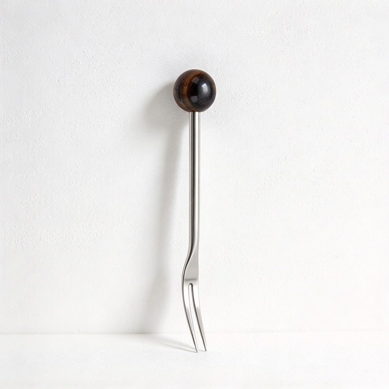 CouldNook Stone Bead Cutlery - Patterned Round Tops