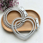 CouldNook Heart Cutting Die - Scalloped Paper Shapes Collection