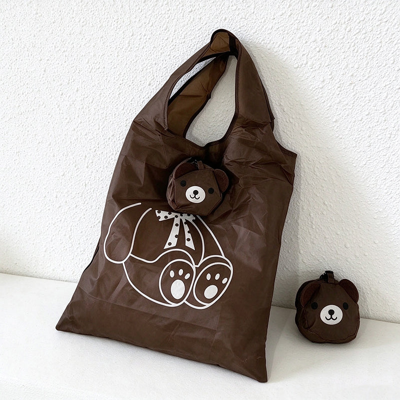 Foldable Shopping Bag - Dog and Bear Designs
