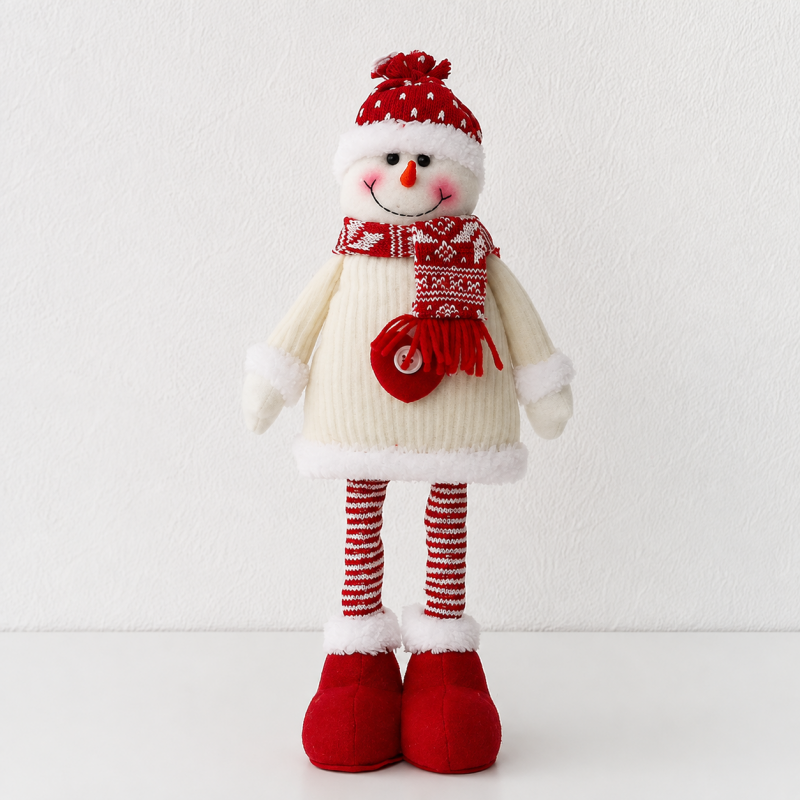CouldNook Extendable Christmas Figure - Long Legs and Winter Outfits
