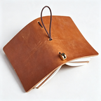 CouldNook Vintage Refillable Journal - Faux Leather Traveler’s Notebook
