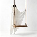 CloudNook Swing Ghost Hanging Prop‑Halloween Yard Decor