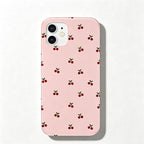 CouldNook  iPhone 17 Series 2-in-1 Cherry Print Phone Case - Smooth Base Cover