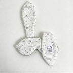CouldNook Rabbit-Ear Sleep Mask - Delicate Printed Fabric and Long Ears