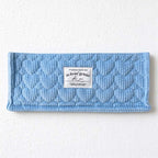CouldNook Quilted Storage Basket - Ribbed Fabric and Stitched Heart Pattern