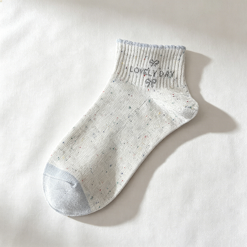CouldNook Bow Bear Crew Socks 5PCS Set - Sweet Drawer Accent
