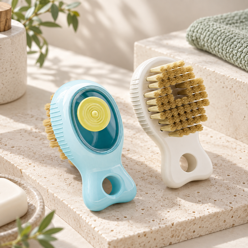 CouldNook Soap Dispensing Dish Brush - Press Top Reservoir
