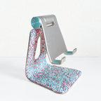 CouldNook Rhinestone Phone Stand - Folding Metal Holder