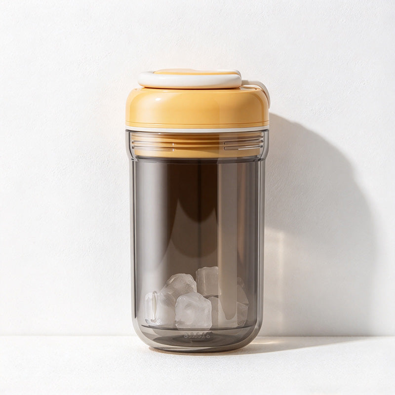 CouldNook Ice-Making Cup - Clear Body and Press-Release Lid