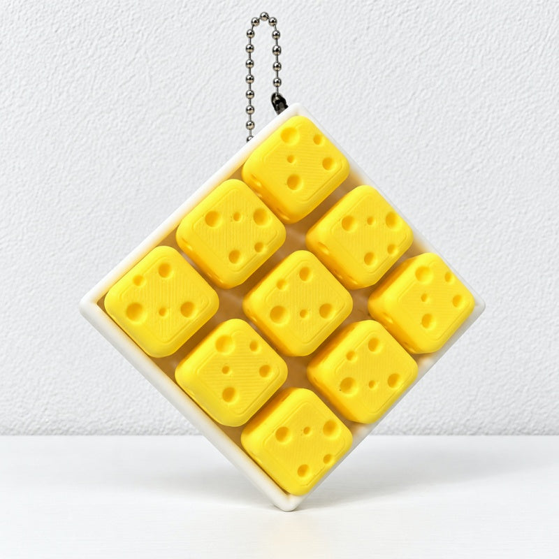 CouldNook Novelty Clicker Toy - Food-Shaped Buttons And Grid Designs