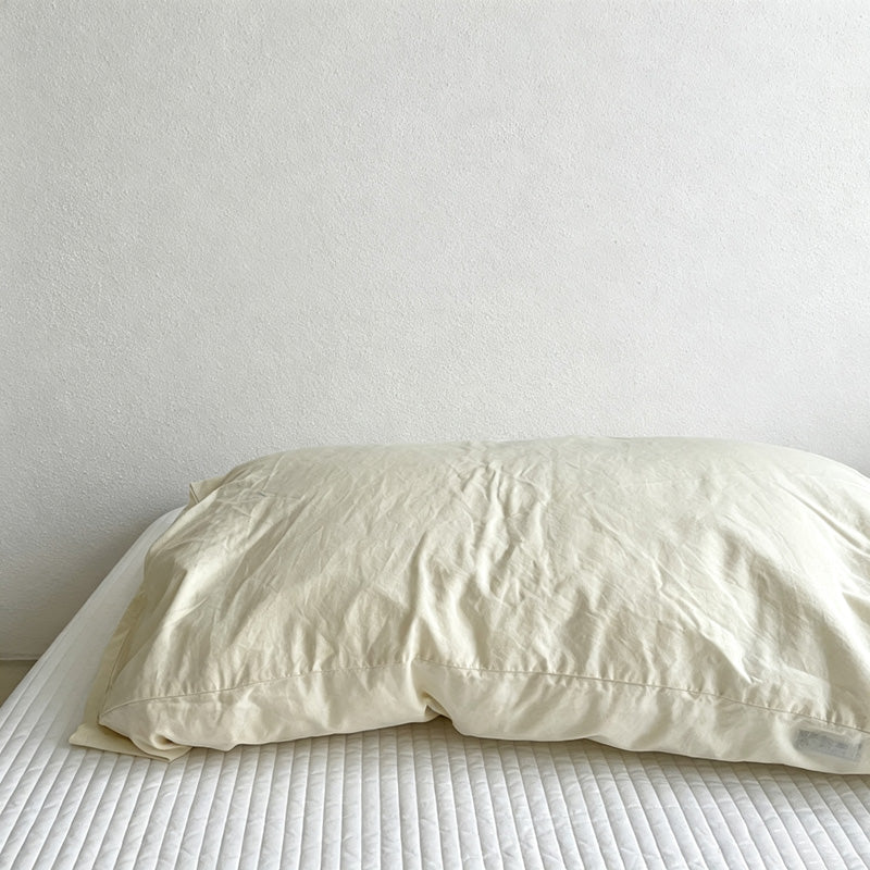 CouldNook Pillowcases-Washed Cotton Blend Standard Pillow Shams