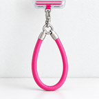 CouldNook Wrist Strap - Rounded PU Loop and Metal Clip Attachment