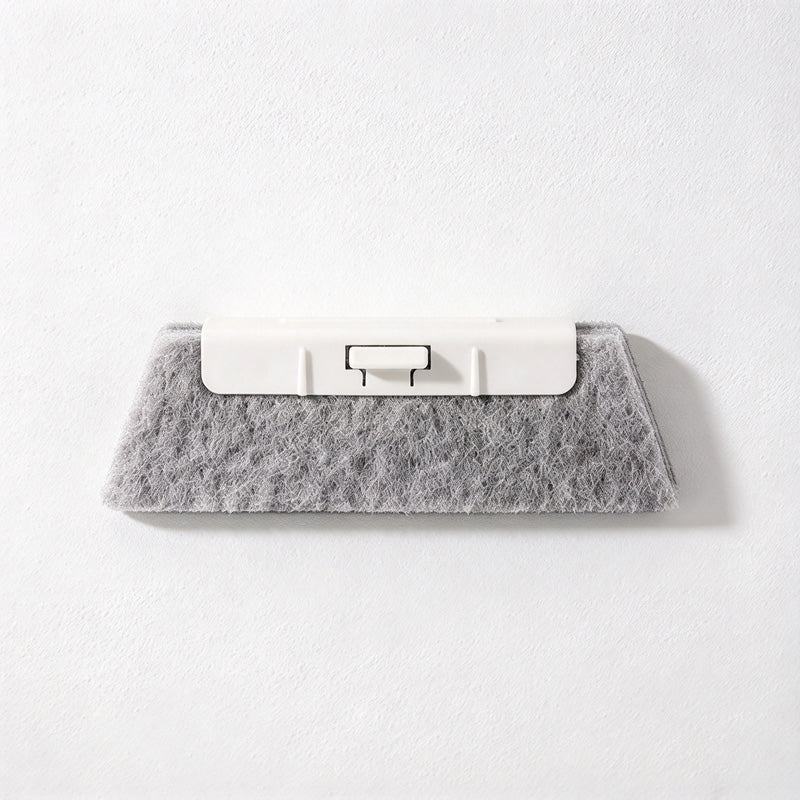 CouldNook Window Track Cleaning Brush - Grooved Pad And Concealed Scraper