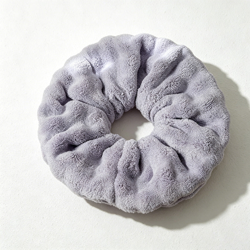 CouldNook Plush Hair Towel Wrap - Soft Elastic Drying Cap
