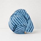 CouldNook Striped Hair Drying Wrap - Button Fastening and Chevron Options