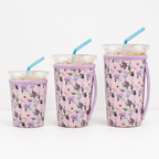 CouldNook Neoprene Cup Carrier - Patterned Body and Side Strap