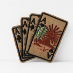 CouldNook Western Embroidered Patch - Boots Cactus and Rodeo Designs