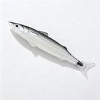 CouldNook Fish Ballpoint Pen - Molded Scales and Clear Tail Cap