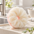 Double-Sided Dishwashing Sponge with Textured Back