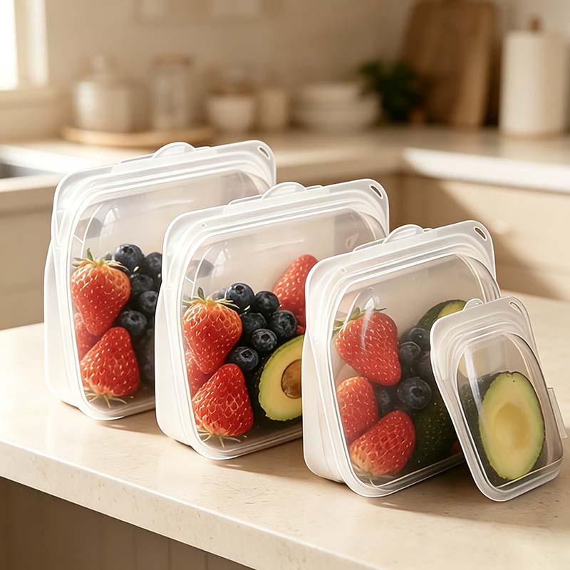 CouldNook Silicone Food Storage Bag - Reusable Sealed Pouch