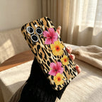 CouldNook iPhone 17 Series Floral Leopard Phone Case - Vibrant Pattern Cover