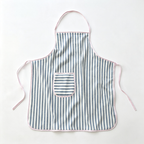 CouldNook Striped Bib Apron - Contrast Pocket Kitchen Essential