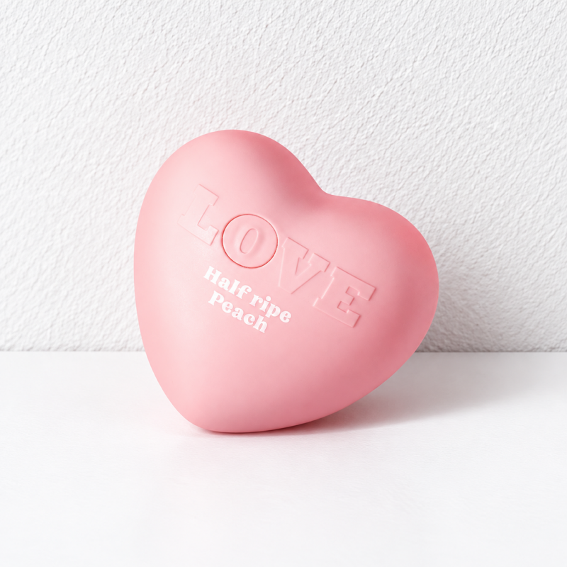 CouldNook Heart Fragrance Ornament - Sculpted Case and Raised Lettering Detail