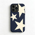 CouldNook  iPhone 17 Series 2-in-1 Bold Star Print Phone Case - Statement Pattern Cover