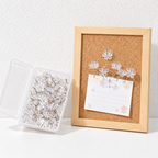 CouldNook Clear Push Pin Clip - Seven Display Attachment Options