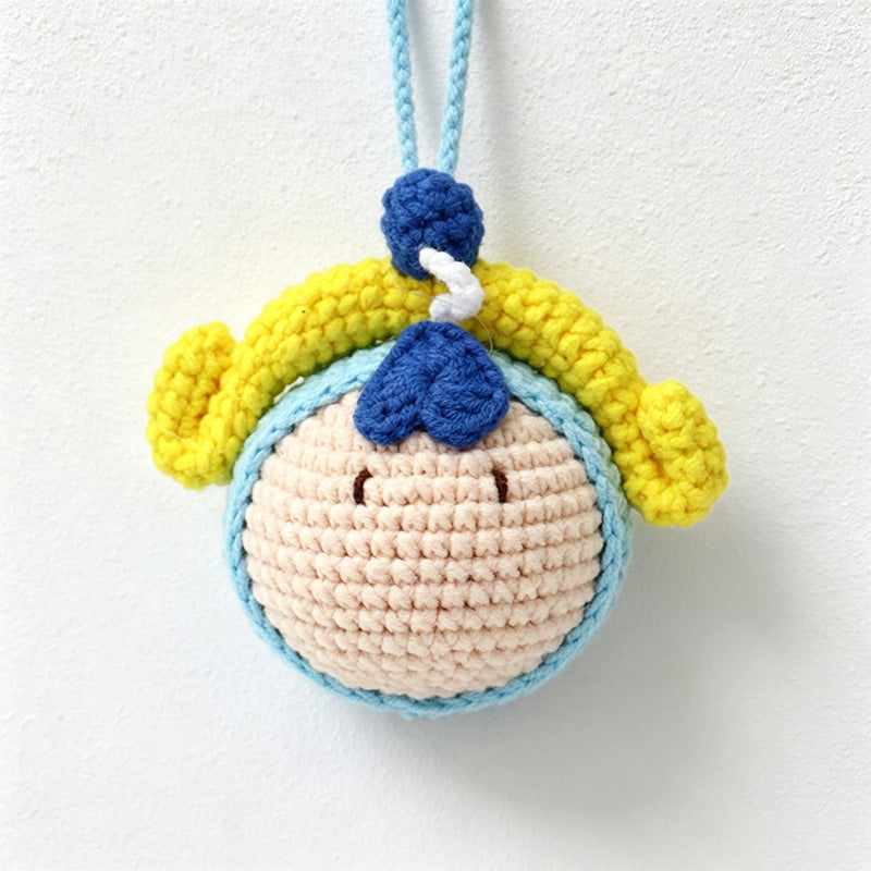 CouldNook Yarn Zodiac Doll Keychain - Twelve Animal Characters