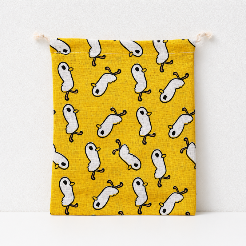 CouldNook Printed Drawstring Storage Bag - Three Size Choices