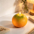 CouldNook Mandarin Shaped Scented Candle - Textured Peel And Mottled Color