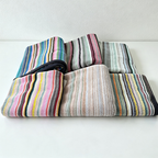 CouldNook Dotted Stripe Bath Towel - Textured Everyday Wrap