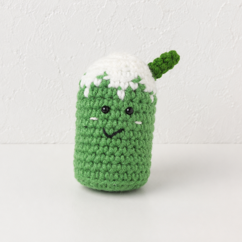 CouldNook Yarn Drink Cup Ornament - Assorted Topping Details