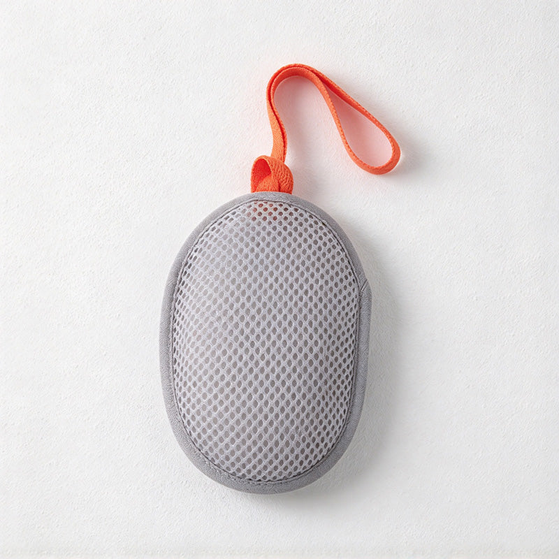 CouldNook Mesh Soap Pouch - Oval Pocket And Hanging Loop