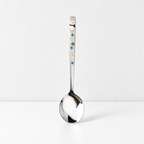 CouldNook Stainless Steel Dessert Spoon - Slender Long Handle