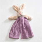 CouldNook Rabbit Hanging Hand Towel - Soft Drape Design