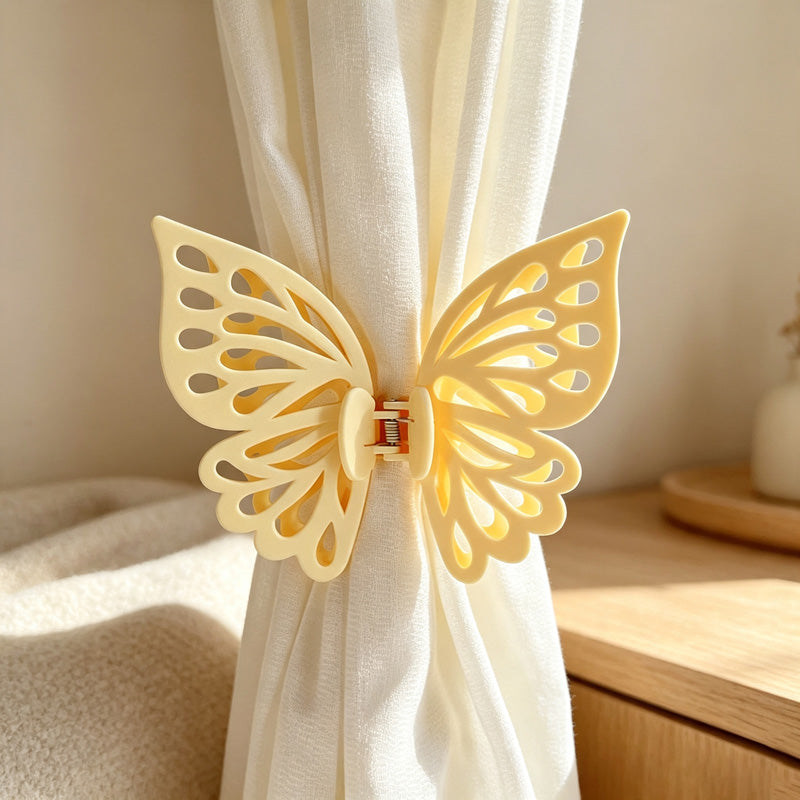 CouldNook Butterfly Claw Clip - Cutout Wing Hair Accent