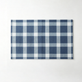 Blue/Checked