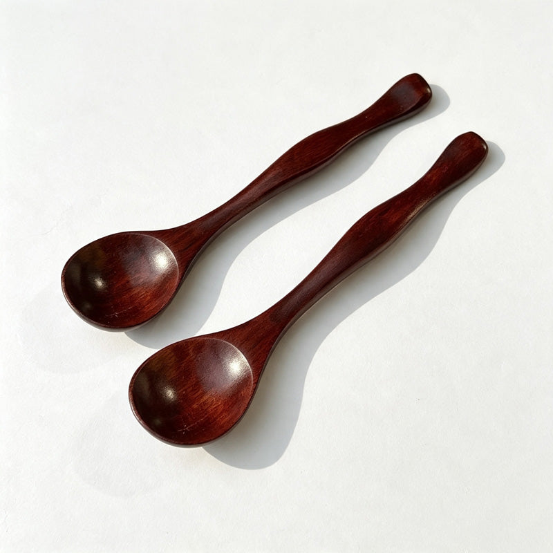 CloudNook Faux Wood Spoon‑Kitchen Wear Accent