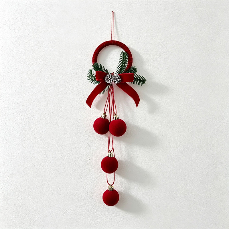 CouldNook Christmas Bell Hanging Swag - Dangling Bell Detail