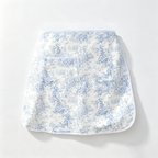 CouldNook Blue Toile Waist Apron - Clean Illustrated Coverage