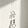 CouldNook Heart Suncatcher - Reindeer Mushroom Or Tree Upper Motifs