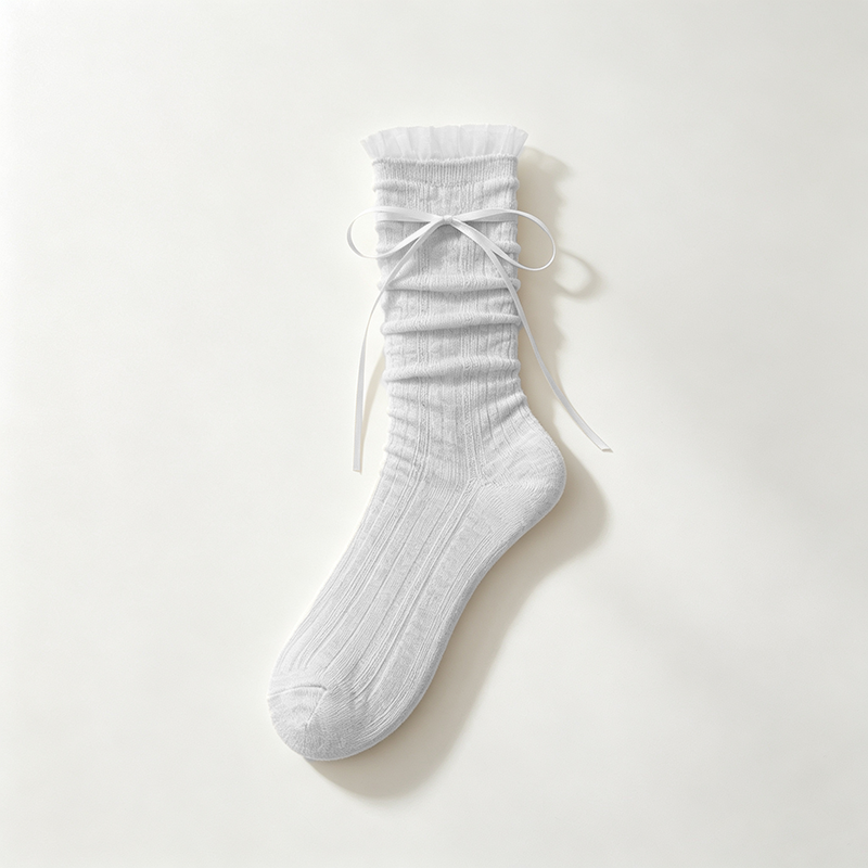 CouldNook Tie Side Slouch Socks - Everyday Shoe Accent